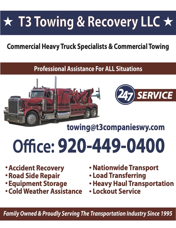 T3 Towing & Recovery LLC logo
